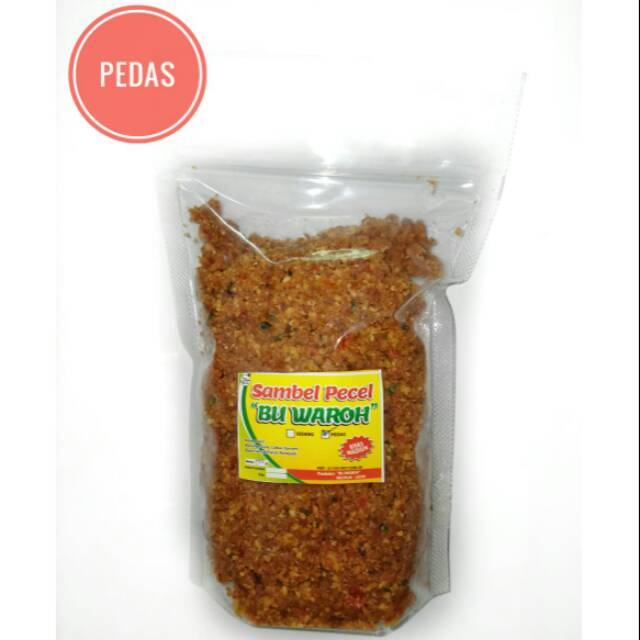 

Bumbu Pecel Sambal Kacang Khas Daun Jeruk Purut 500 Gram