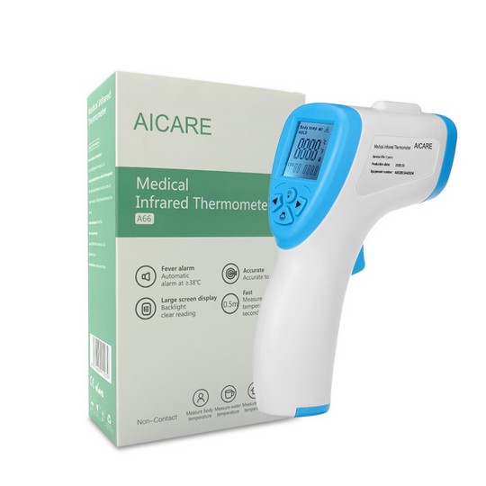 AICARE Medical Infrared No Contact Thermometer A66