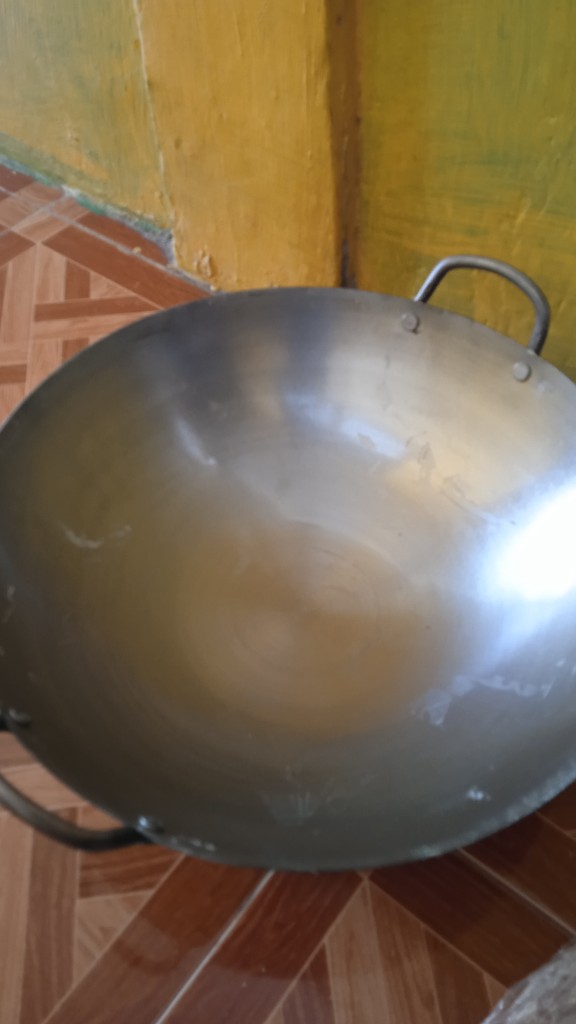 Wajan Kwali Import Wajan Plat Baja Putih Ukuran 40cm