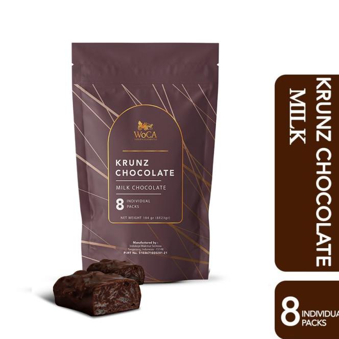 

Woca Krunz Chocolate Milk 8 Individual Packs - Pouch