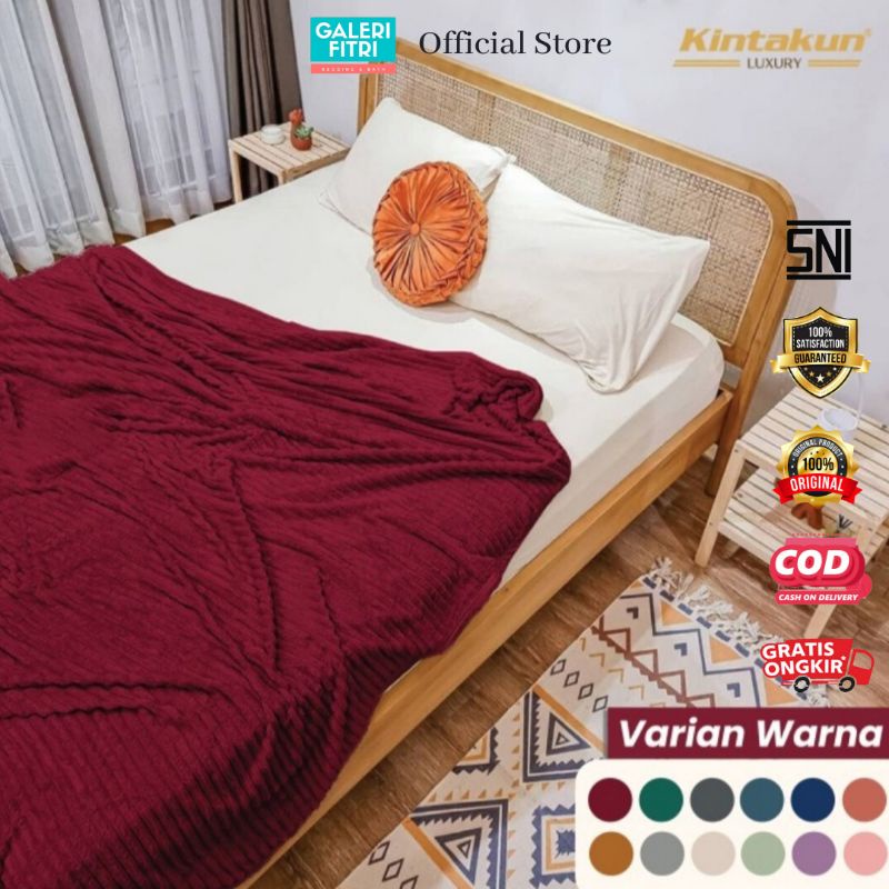 Selimut Kintakun Luxury - Selimut Polos Kintakun - Selimut Kintakun - Selimut Polos Kintakun Luxury 