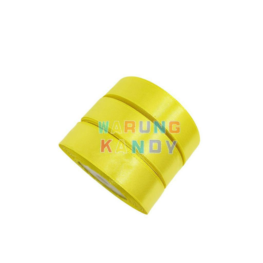 Pita Saten / Satin 3/4“ Kuning Kenari PAK