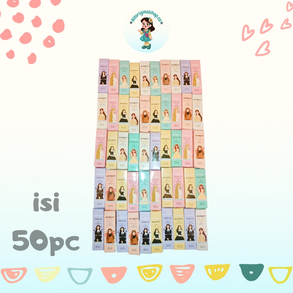 BPOM PAKET USAHA PARFUM GEAMOORE KALA 50PC