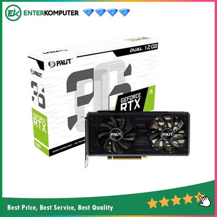 Palit GeForce RTX 3060 12GB GDDR6 Dual