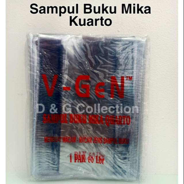 

HJK SAMPUL BUKU KUARTO / SAMPUL MIKA / PLASTIK KUARTO