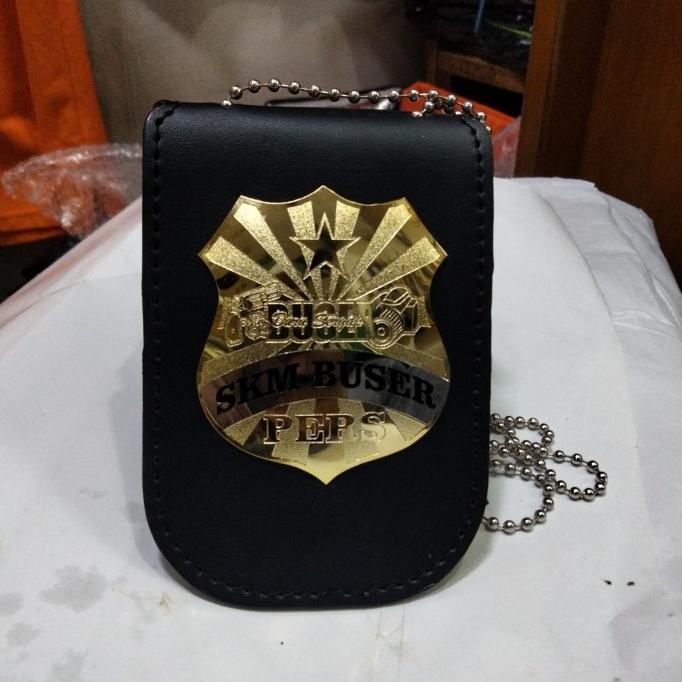 

siap kirim] Kalung Lencana Name Tag Id Card holder SKM BUSER (Pers)