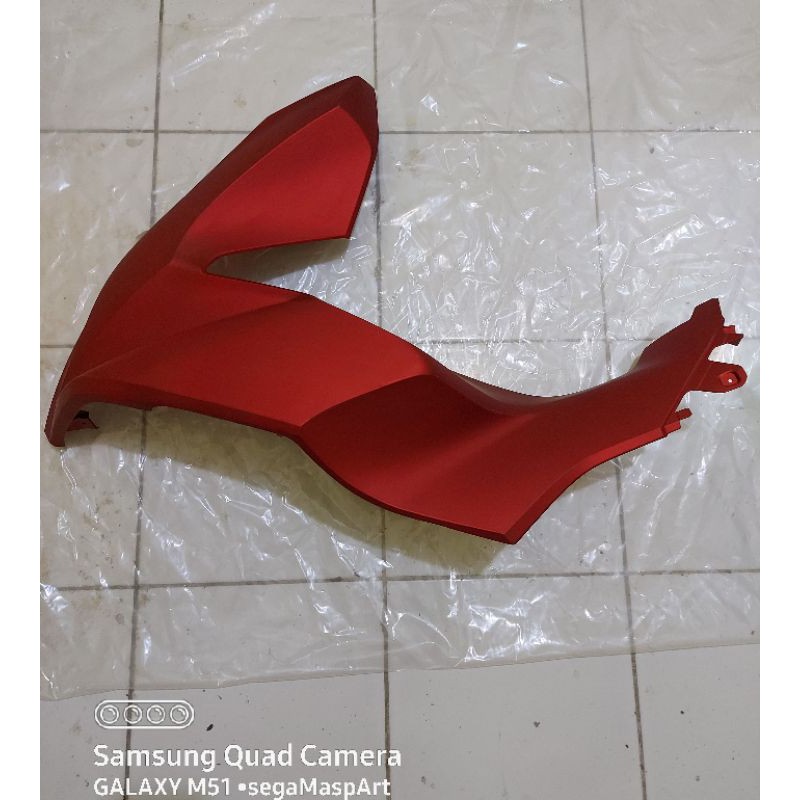 Cover Front Side L Sayap Kap samping kiri PCX New 160 K1Z Merah Doff Original