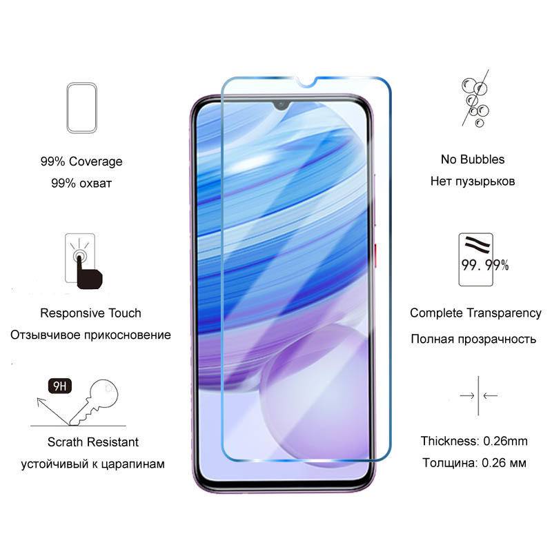 Pelindung Layar Tempered Glass 9H Untuk Samsung Galaxy A53 A23 A73 A33 A12 A02s A03 A13 M32 A22 A42 A03s A21s A32 M31 A72 A02 A31 A11 A71 A51 M01 A30