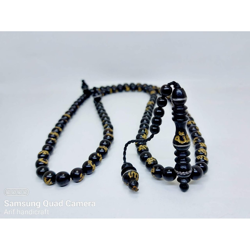 tasbih galih kelor ukir dan model kepala tasbih terbaru