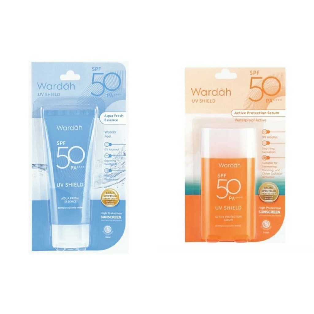 ★ BB ★ WARDAH UV Shield Aqua Fresh Essence | Active Protection Serum | SPF 50 PA++++ Sunscreen