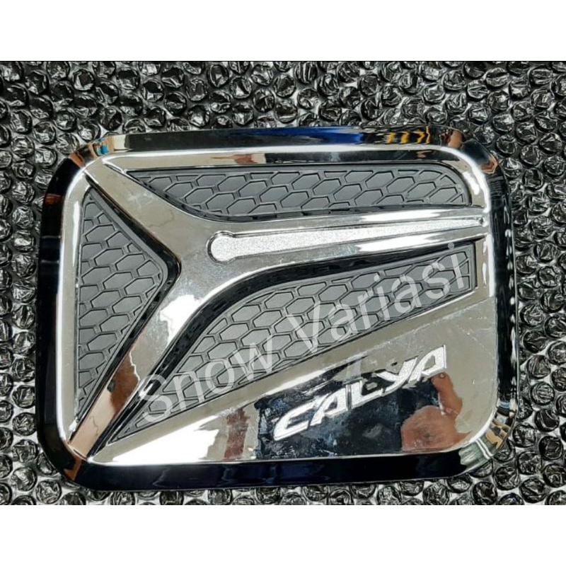 Toyota Calya Tutup tangki mobil tank cover activo chrome JSL