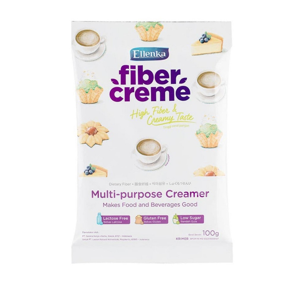 Fiber creme sachet 100gr/Fiber creme/Fiber cream