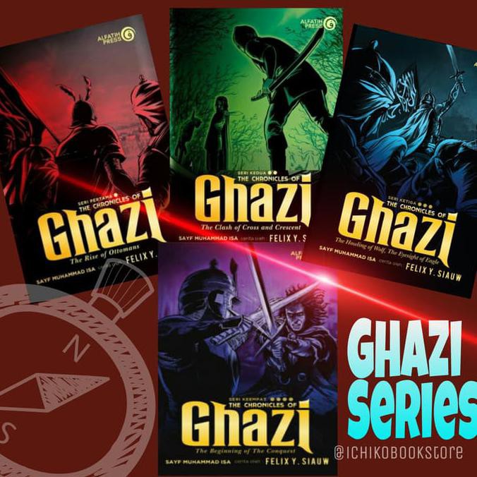Ghazi 1/Ghazi 2/ Ghazi 3/ Ghazi 4/ Paket Tetralogi