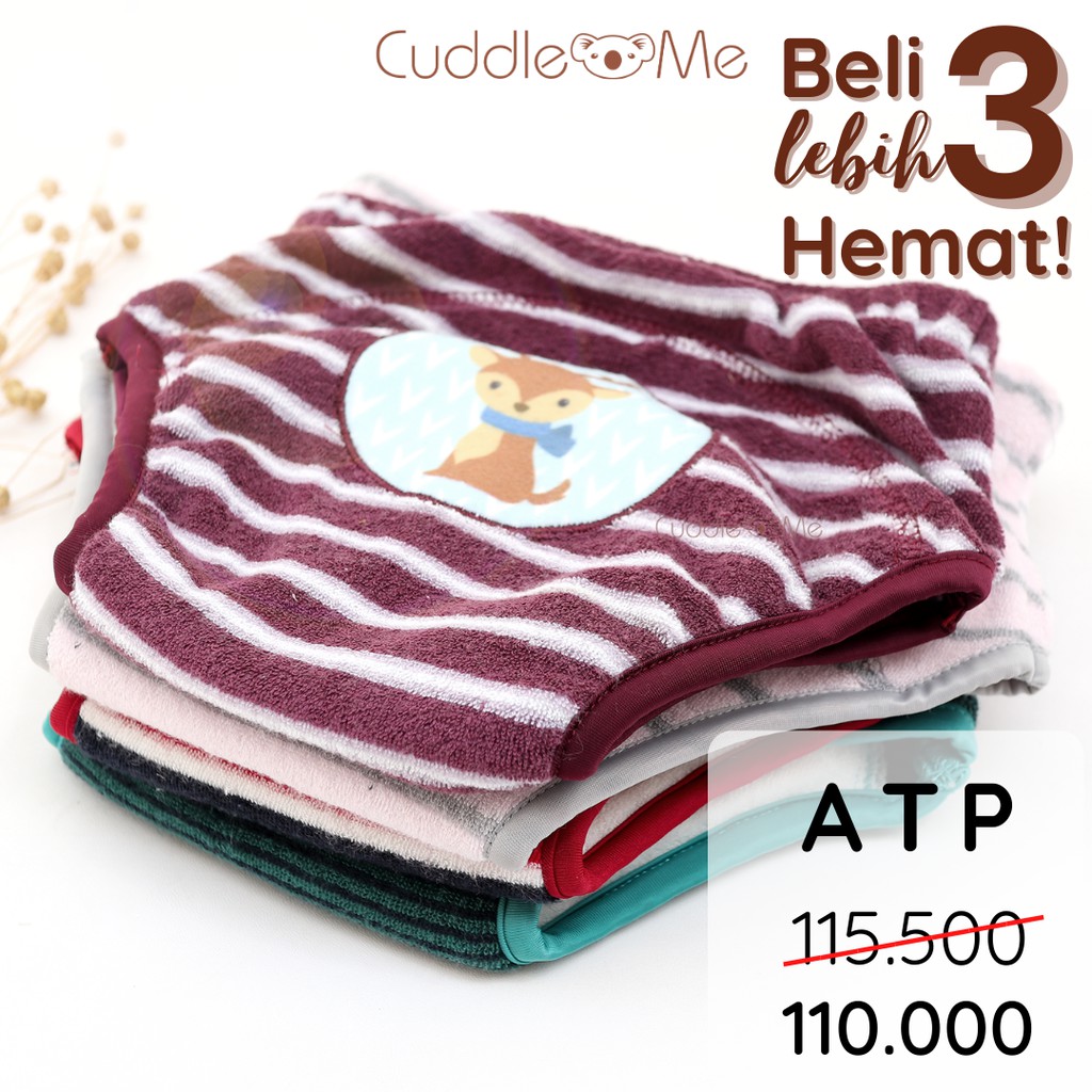 Cuddleme Training Pants Trainingpants Celana Belajar Pipis Cuddle Me Adjustable Potty Pants Toilet Training Baby Celana Dalam Bayi dengan Penyerap