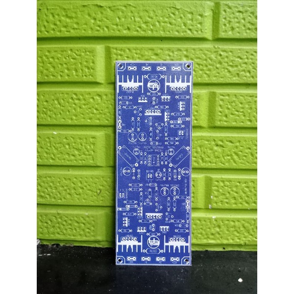 PCB driver boostrap BTL/stereo