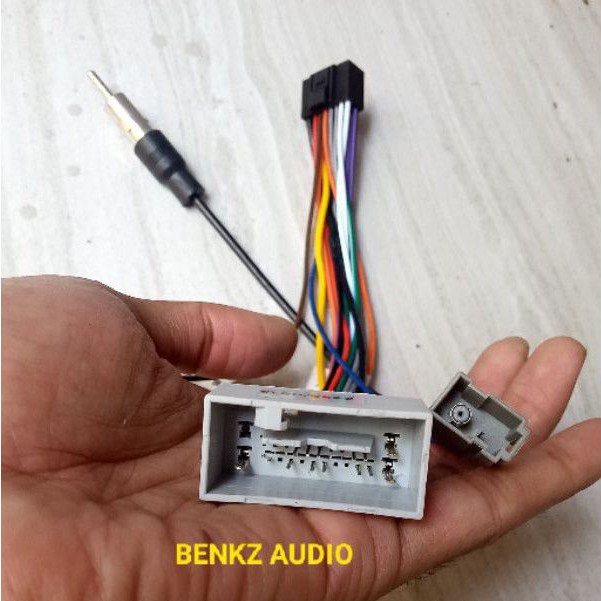 Soket android DHD7001 pnp honda brio mobilio hrv 2012 - 2015 plug n play