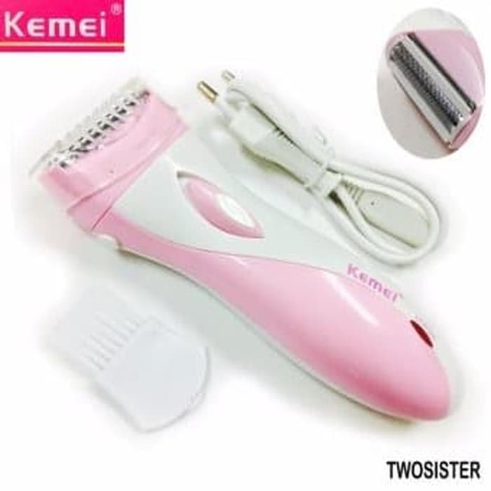 KEMEI KM-3018 ALAT CUKUR KHUSUS WANITA LADY SHAVER RECHARGEABLE KEMEI KM-3018 ALAT CUKUR KHUSUS WANI