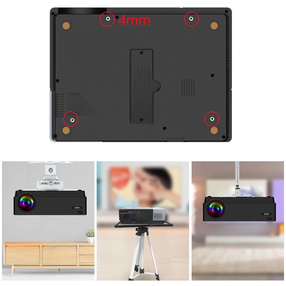 CHEERLUX CL770 Android ATV Home Projector 1080P Full HD - 4000 Lumens