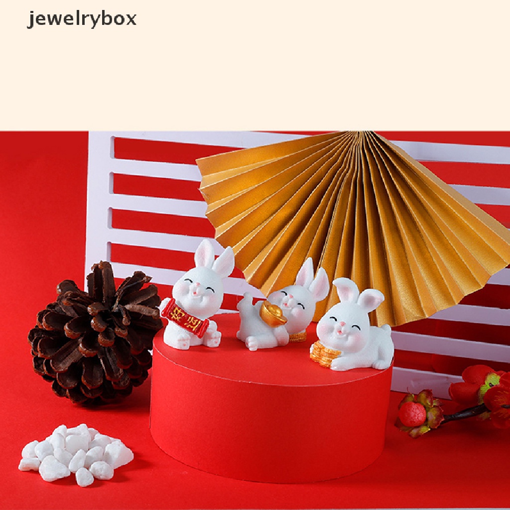 (jewelrybox) Miniatur Kelinci Zodiak Cina Untuk Dekorasi Rumah Boneka