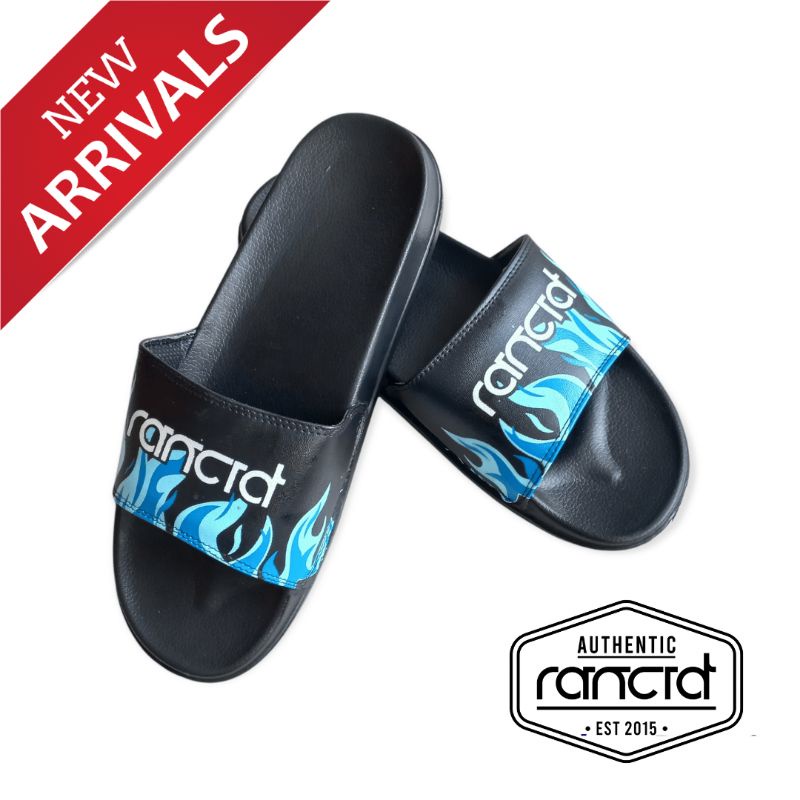 RANCID sandal selop slide slip on fire