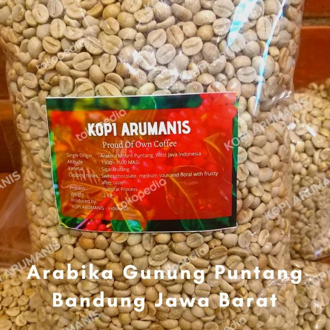 

Greenbean Biji Kopi Arabika Gunung Puntang Premium