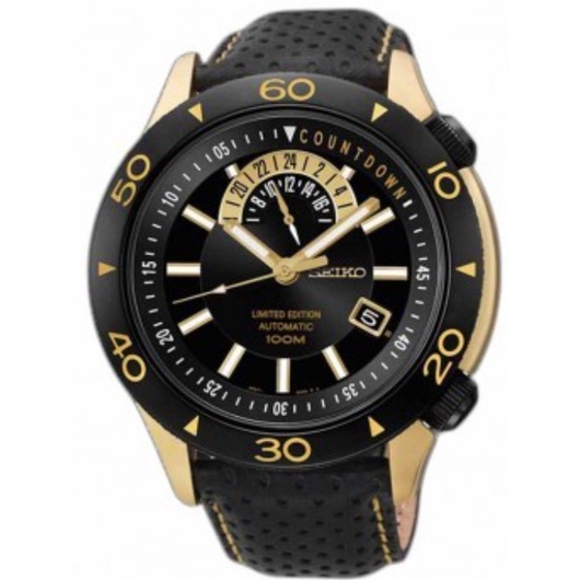 Seiko SSA188K1 Automatic Limited Black Gold