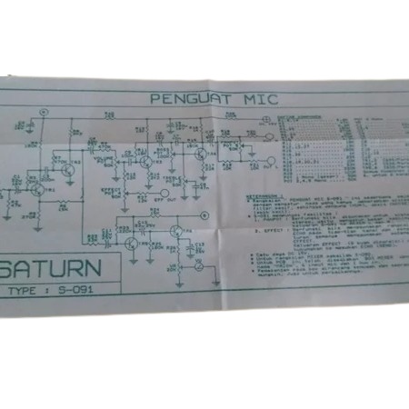 PCB Penguat MIC S-091