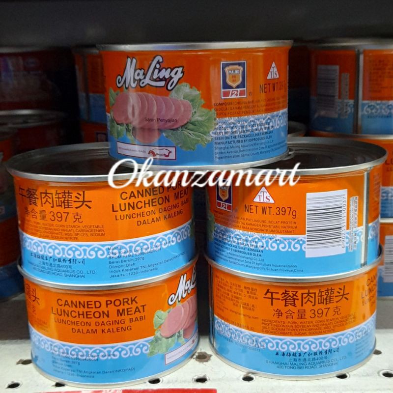 

Maling Pork Luncheon Meat 397gr