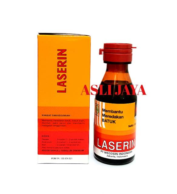 Syrup Laserin 60ml - Membantu Meredakan Batuk