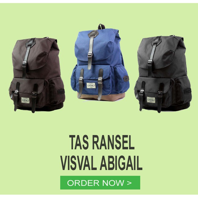 TERBARU A4C1 Tas Pria Tas Sepedah Backpack Pria Tas Punggung Ta Visval Abigail Series / Tas Ra