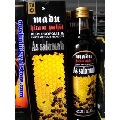 

Madu Hitam Pahit Plus Propolis & Ekstrak Kulit Manggis As Salamah