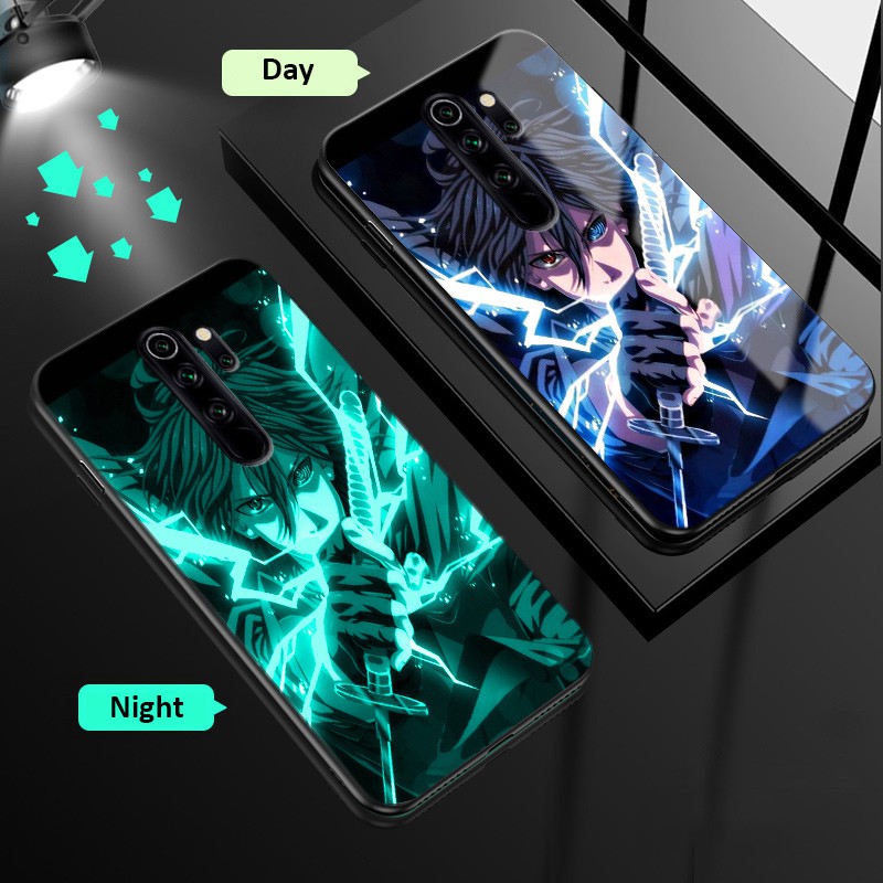 Anime Naruto Luminous Hard Case Xiaomi Redmi Note 9 Redmi Note 8 Redmi