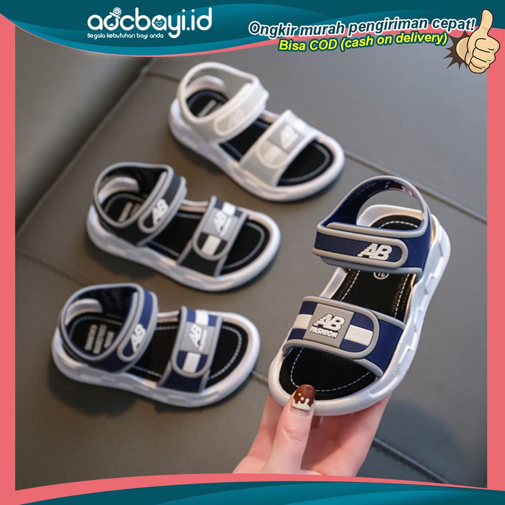 PROMO 10.10 PUNCAK ☀ACCBAYI☀ SA023 Sandal Gunung Anak Import Trendy Bahan Premium