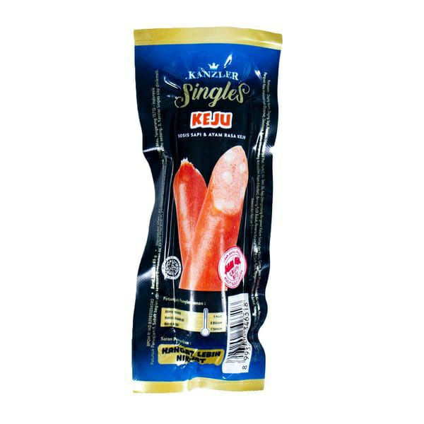 

Kanzler Sosis Singles Keju 65gr - Lariska Frozen Food Kuningan