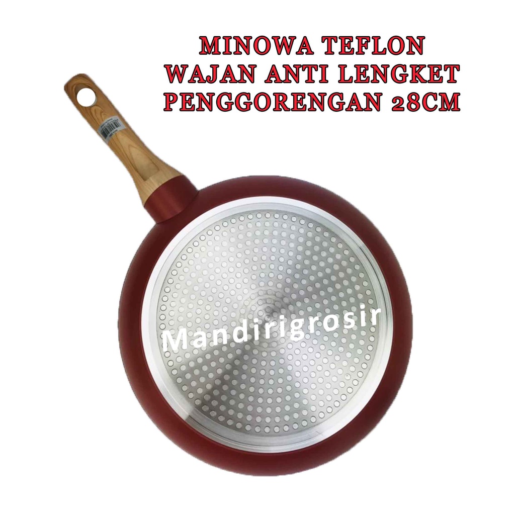 Teflon Marble * Minowa * Wajan Anti Lengket * Penggorengan