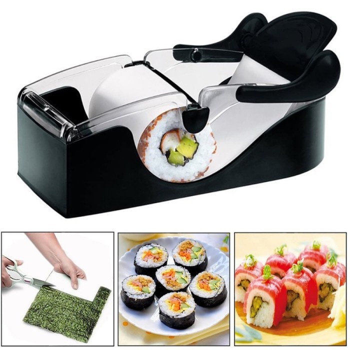 Sushi Roll Making Machine DIY Rice Roller Mold Meat Rolling