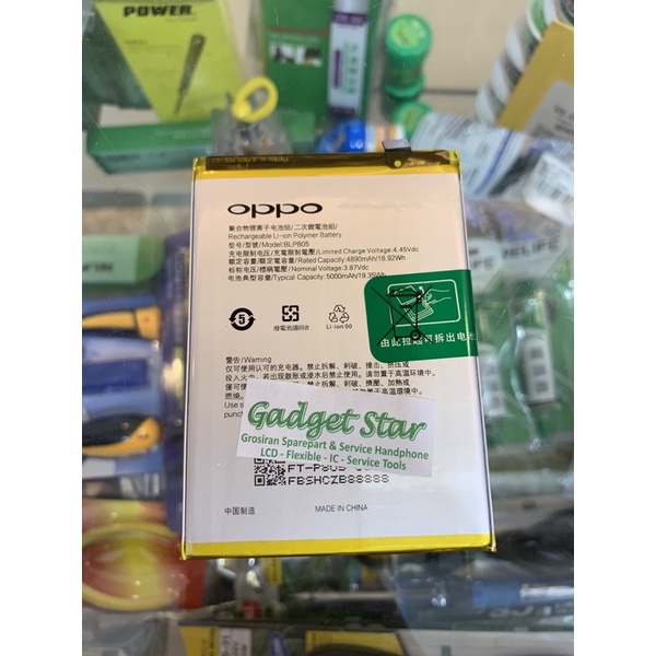 BATRE BATERAI BATTERY OPPO A53 / OPPO A93 BLP805 BLP 805