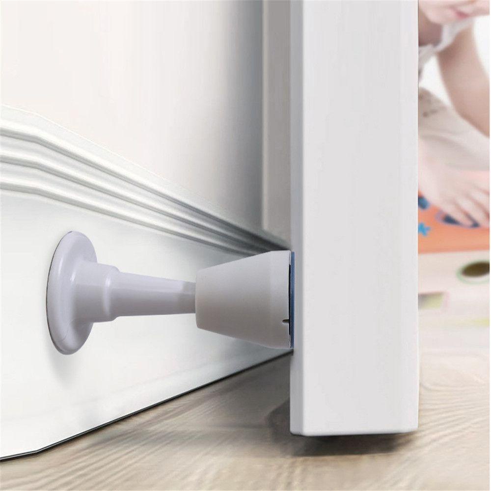 Penahan Pintu Nanas Touch Toilet Wall Silicone Mute Gate Resistance Door Stop