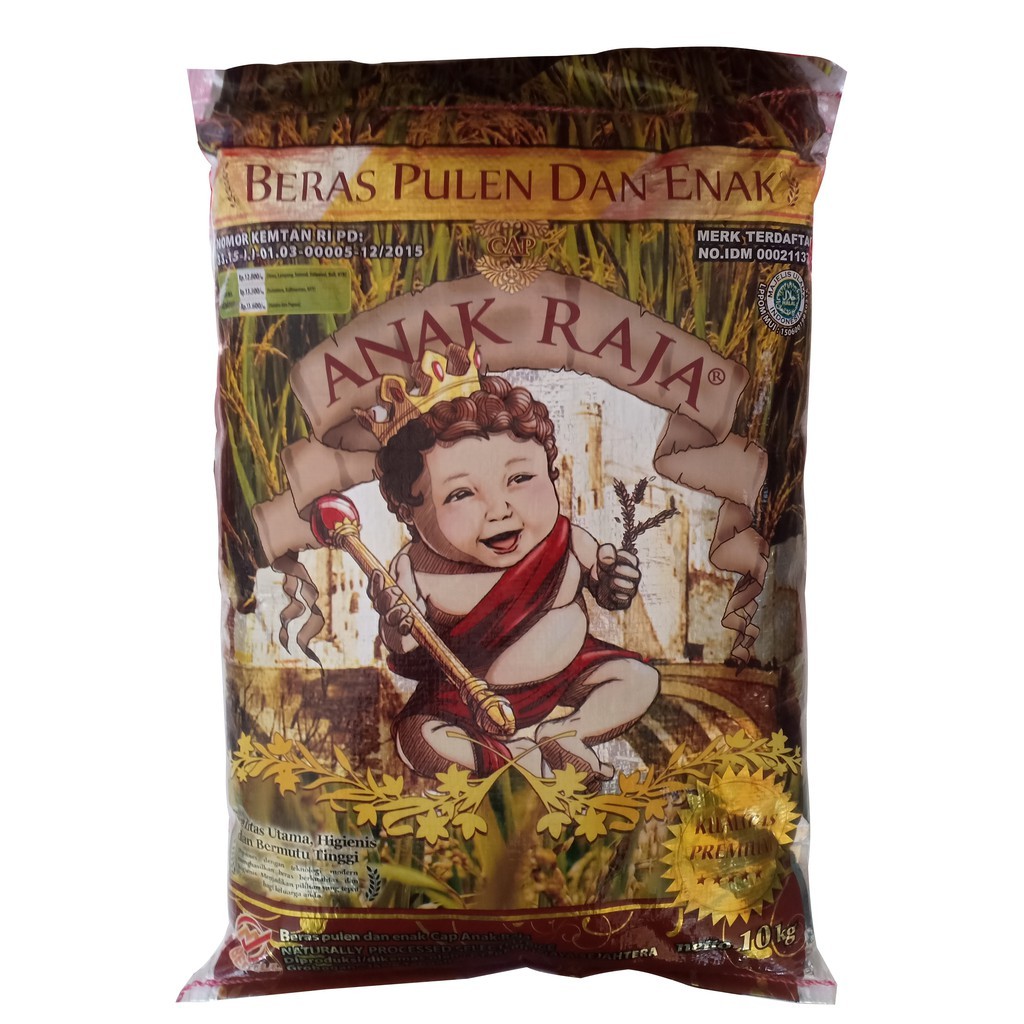 Beras Anak Raja 5 Kg Pulen dan Enak