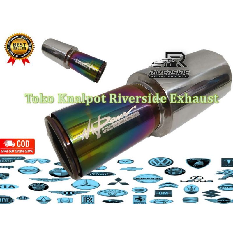 Knalpot Mobil Racing Hks Hip Power Jazz Brio Avanza Civic L300 Dll Terlaris