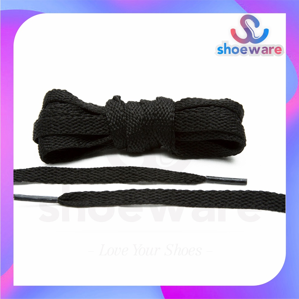 Tali sepatu /shoe laces sneakers gepeng pipih SEPASANG