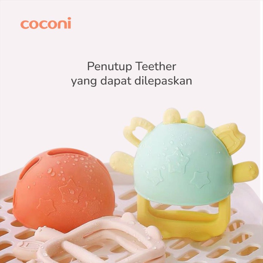 COCONI Bracelet Crab Teether | Gigitan Mainan Gelang Bayi Kepiting