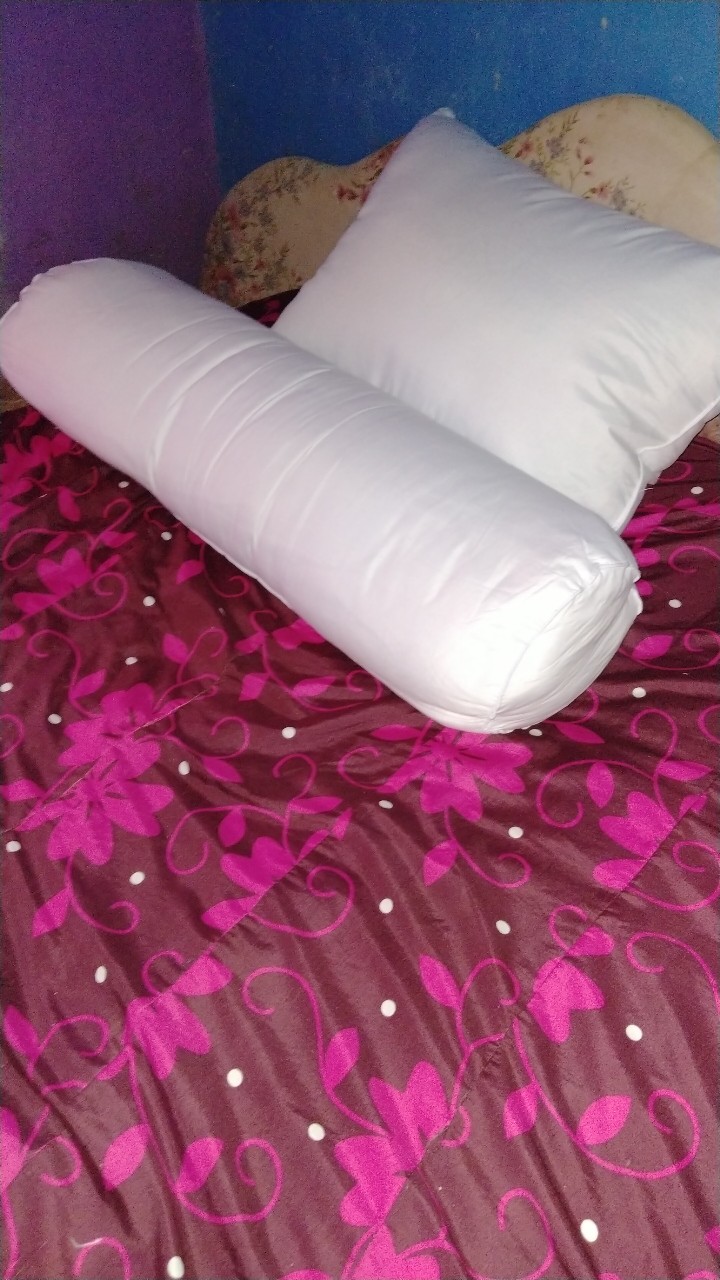 1 Set Bantal Dan Guling Zara Aisyah Empuk Lembut Kualitas Hotel