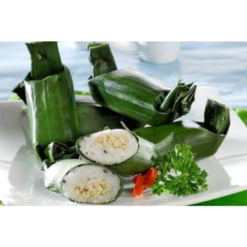 

Lemper Bakar isi ayam / abon sapi