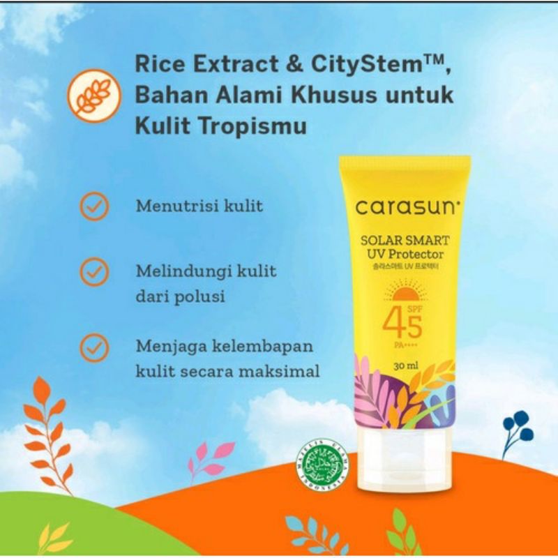 Carasun Solar Smart UV Protector Spf 45 PA+++