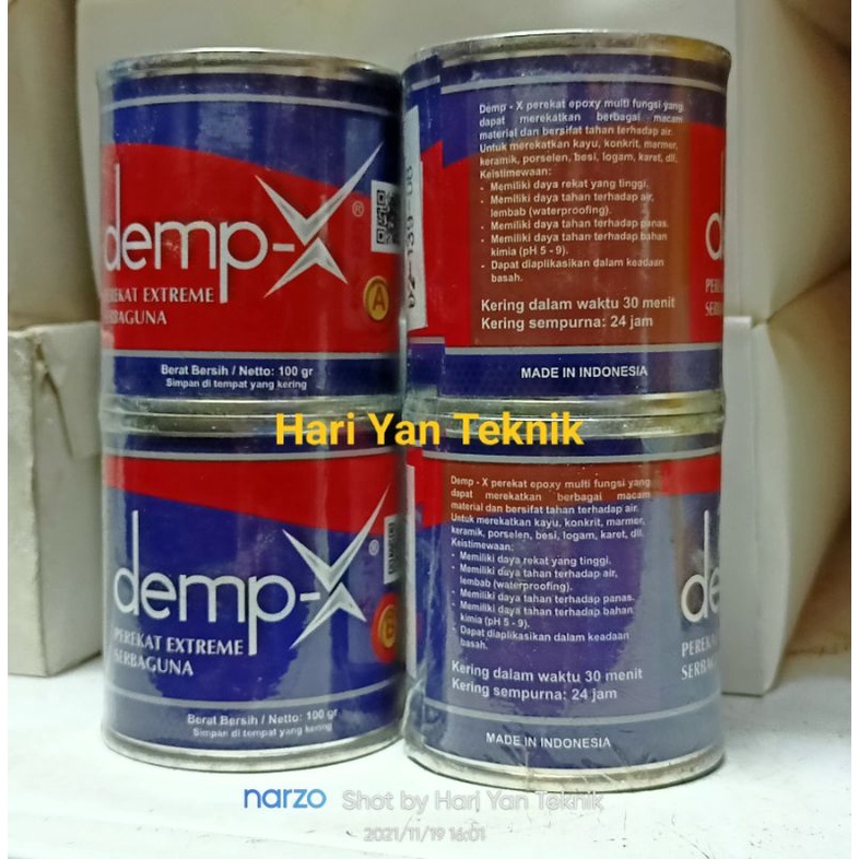 

Demp X Lem Epoxy 100gr