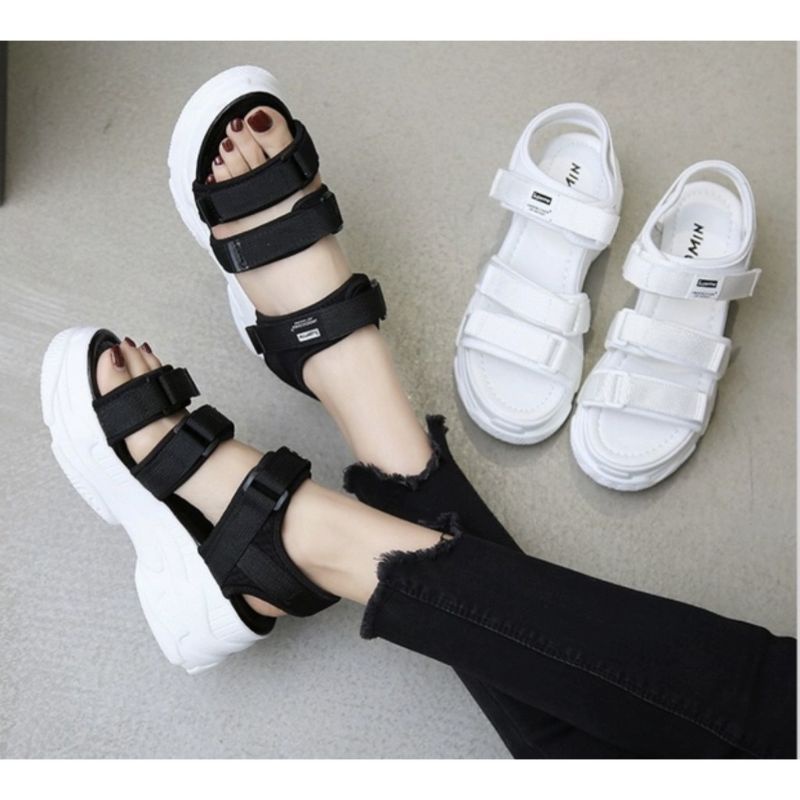Sandal / Sendal Gunung Wanita Korea Premium Terbaru 2021 RD04
