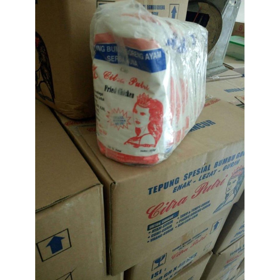 

Tepung Citra Putri 250 Gram Per Dus Khusus Gojek/Grab