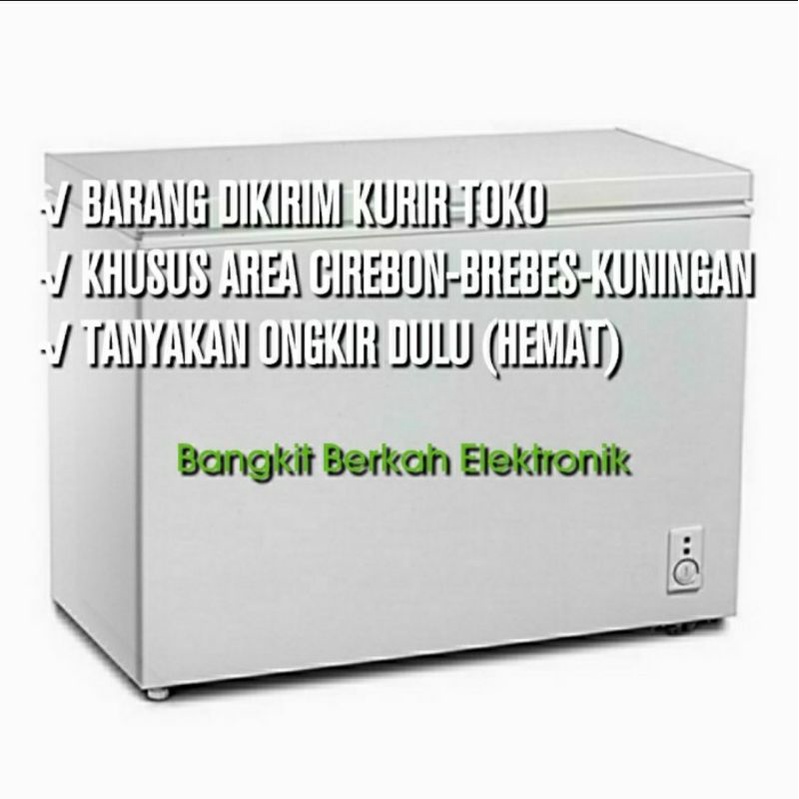 PCF-317 Chest Freezer Box Polytron 300L