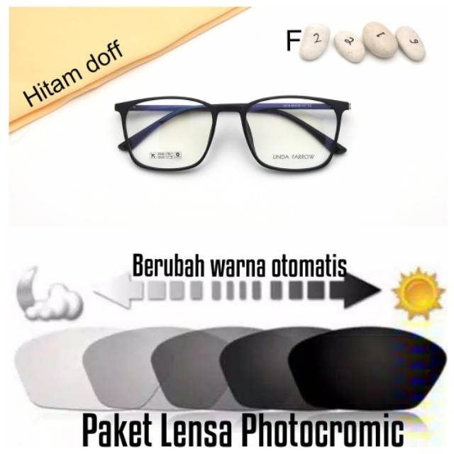 PROMO !!! PAKET KACAMATA LENSA PHOTOCROMIC MINUS  ANTI RADIASI  KACAMATA WANITA TRENDY Termurah